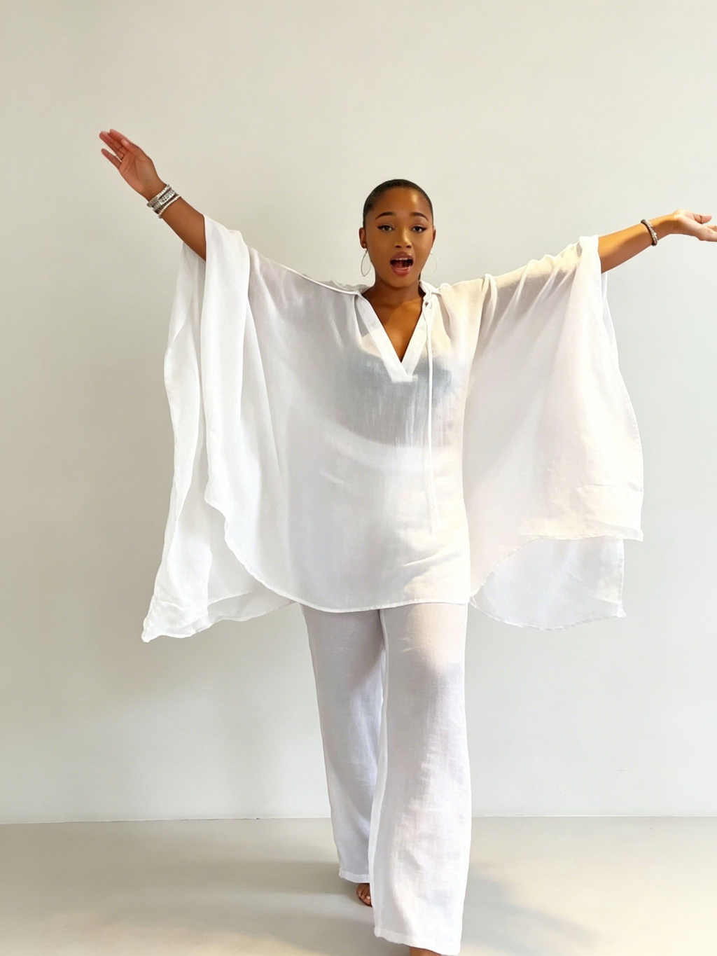 Oversized Tunic & Pants Set